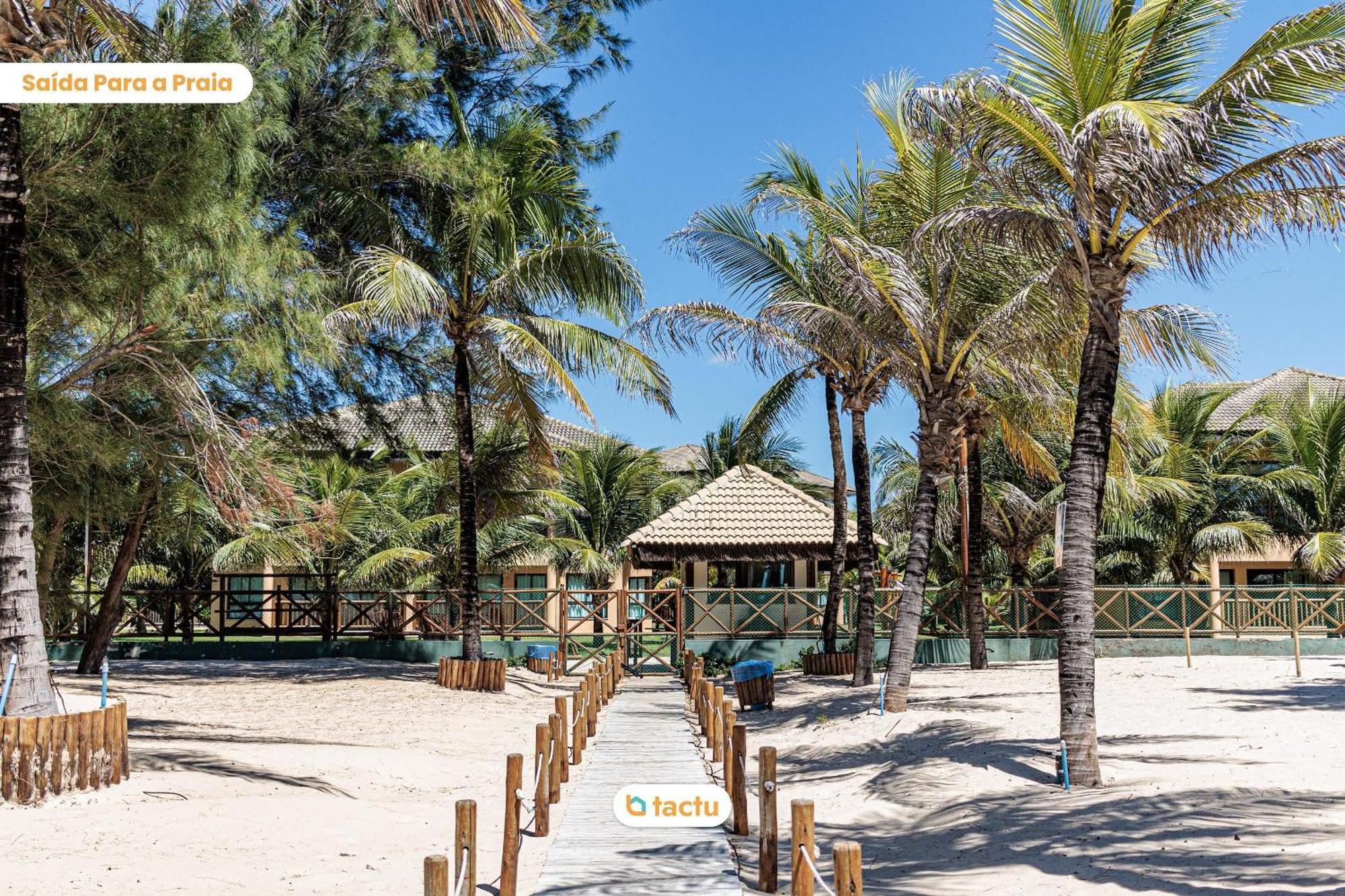 הוילה Bangalo Frente Mar No Vg Sun Cumbuco Por Tactu מראה חיצוני תמונה
